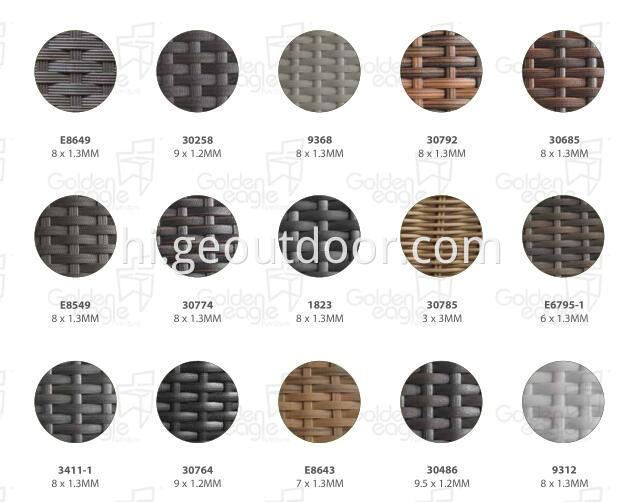Rattan Furniture Color